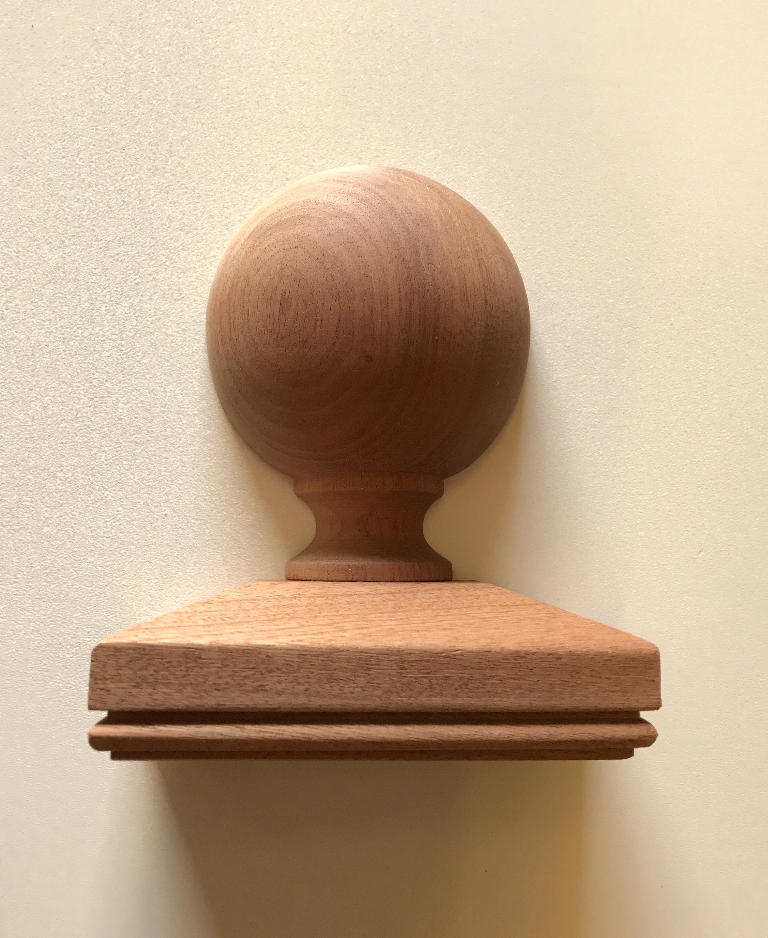 Square Plinth Ball Finial